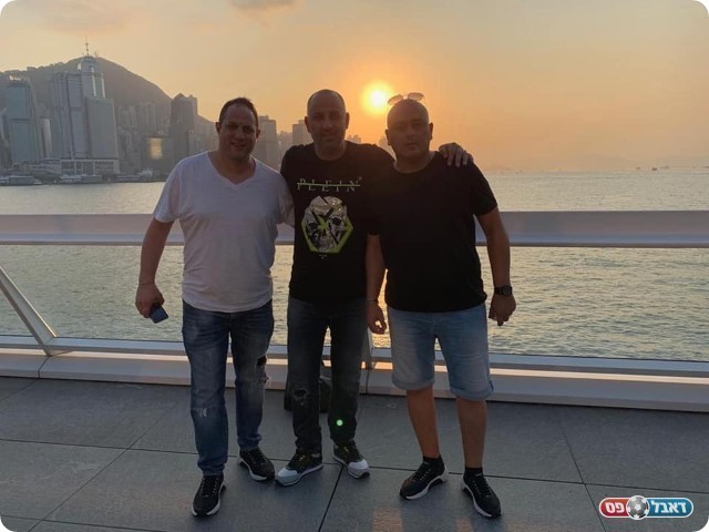 מימין לשמאל: קנפו, בן חיים ושלומן (מהאלבום הפרטי)